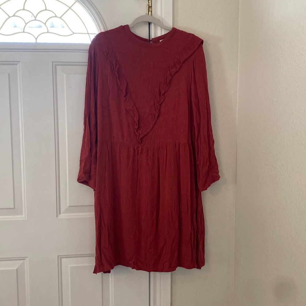 Universal Thread Burnt Orange Dress